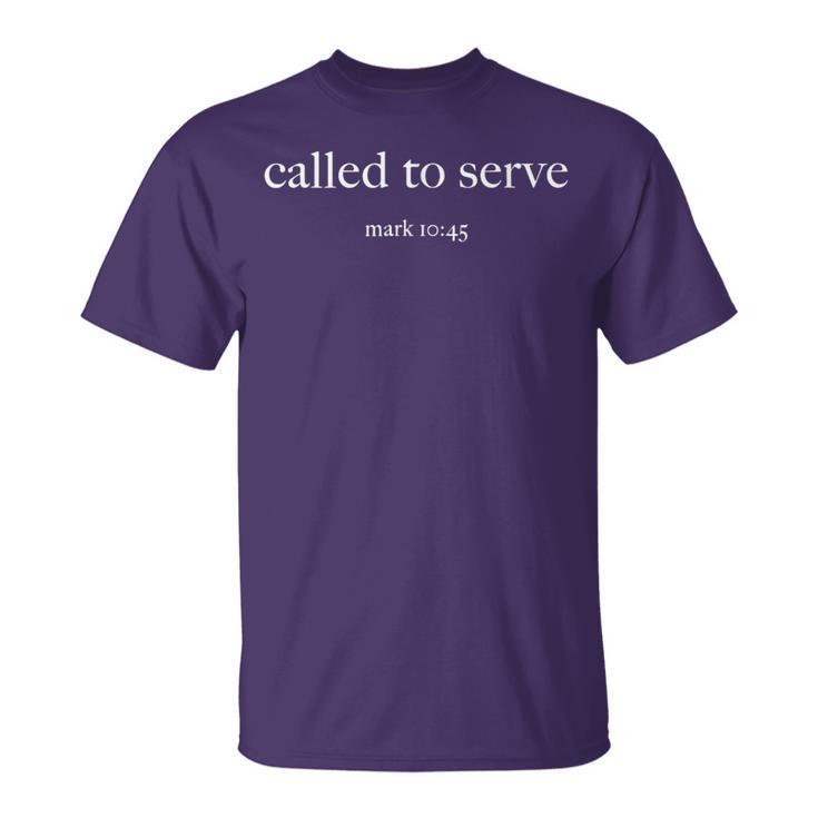 Called To Serve Christian T-Shirt