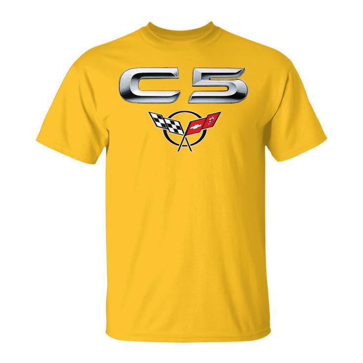 Classic Car Emblem 1997-2004 C5 Muscle Car Vintage Badge T-Shirt
