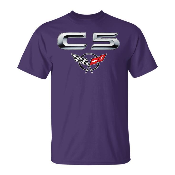 Classic Car Emblem 1997-2004 C5 Muscle Car Vintage Badge T-Shirt
