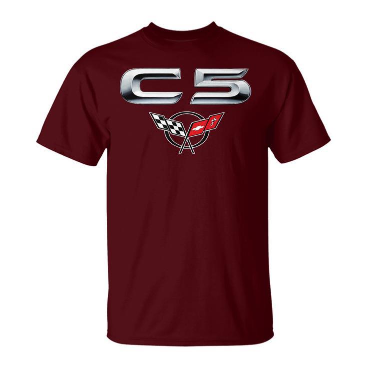 Classic Car Emblem 1997-2004 C5 Muscle Car Vintage Badge T-Shirt