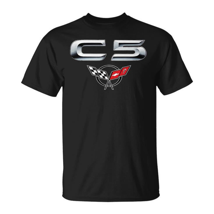 Classic Car Emblem 1997-2004 C5 Muscle Car Vintage Badge T-Shirt