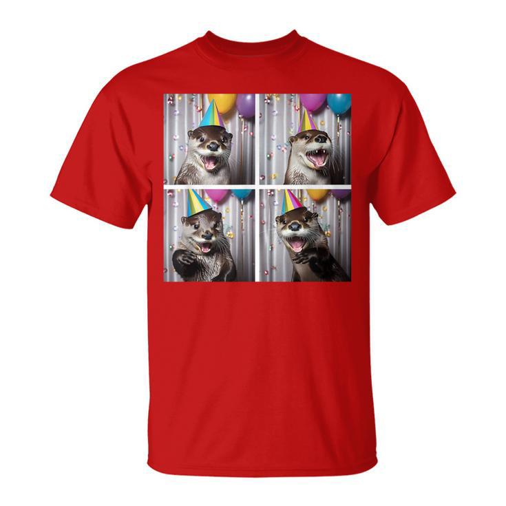Cute Otter Birthday T-Shirt