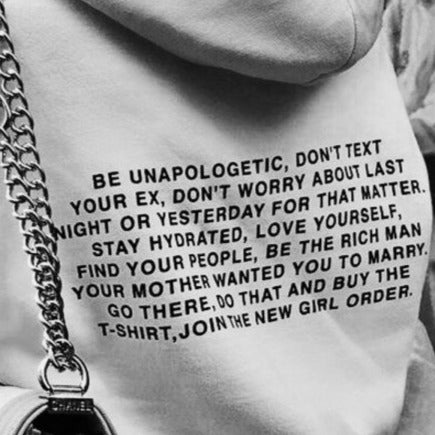 Be Unapologetic Hoodie