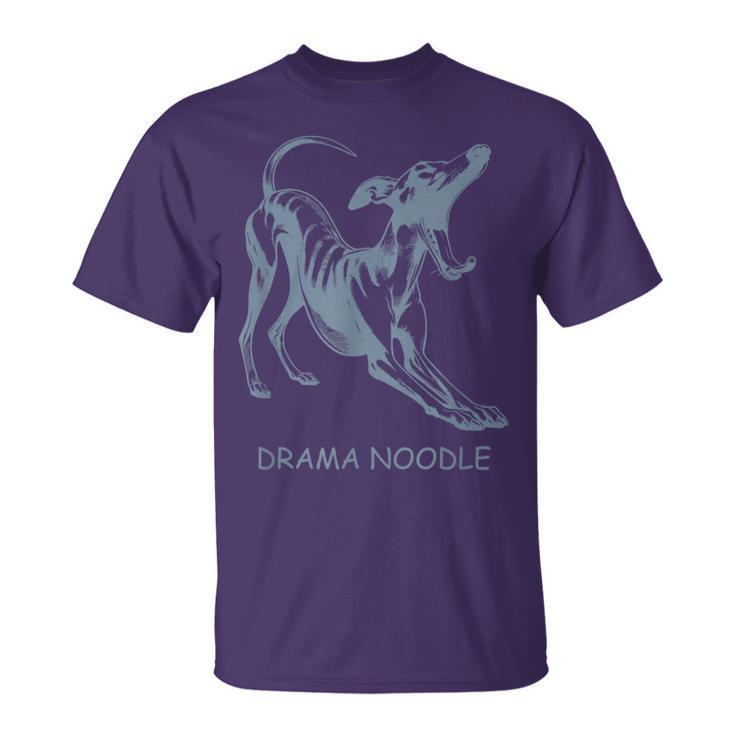 Drama Noodle Iggy Italian Greyhound Dog Lover Whippet T-Shirt