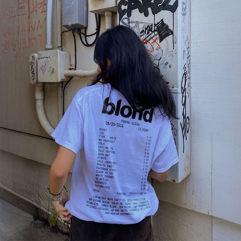 Blond Print Women's T-shirt