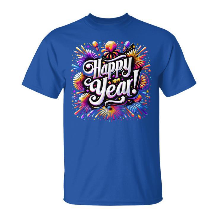 Family New Year 2026 Fireworks Matching T-Shirt
