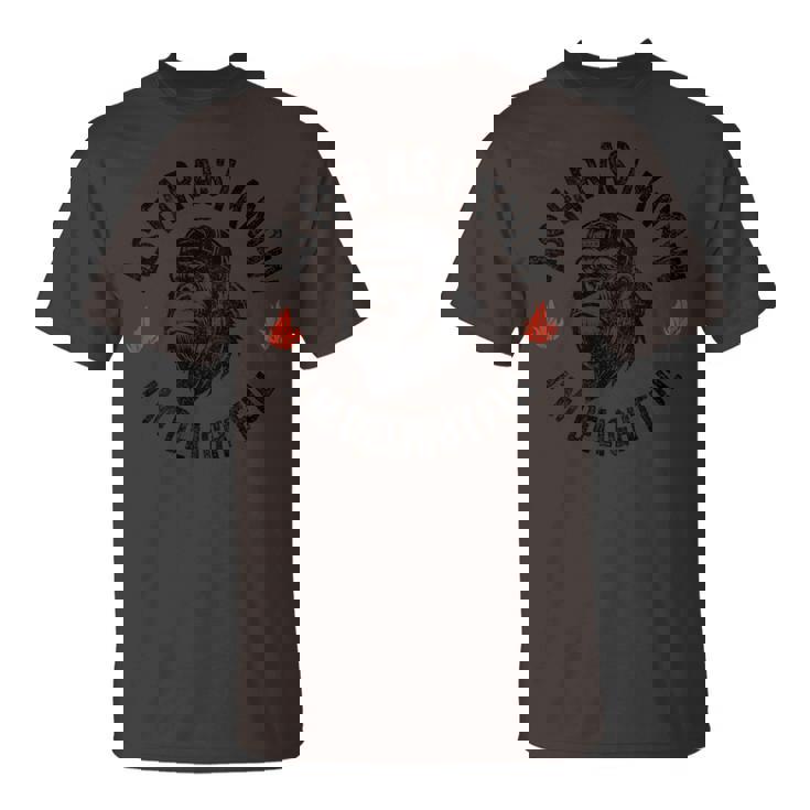 As Far As I Know I'm Delightful Monkey On Back T-Shirt