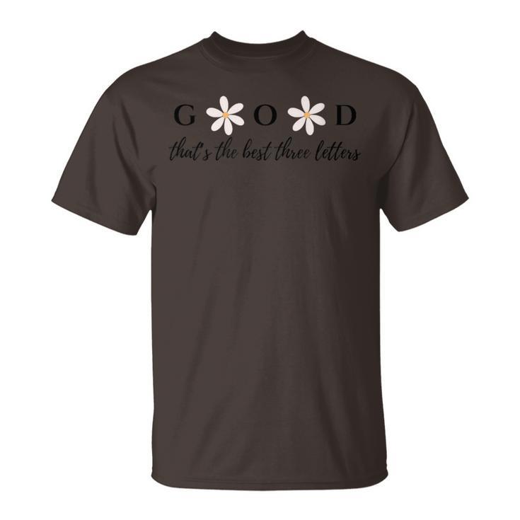 God That's The Best Three Letters T-Shirt