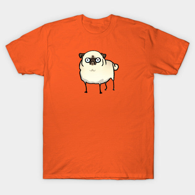 Angry Pug (fawn) T-Shirt