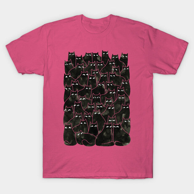 Suspicious Cats T-Shirt