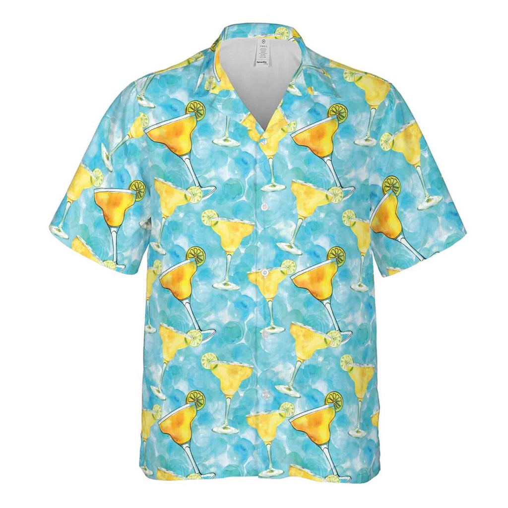 Hello Summer With Freshing Margarita Cocktail Hawaiian Shirts (S-5XL)
