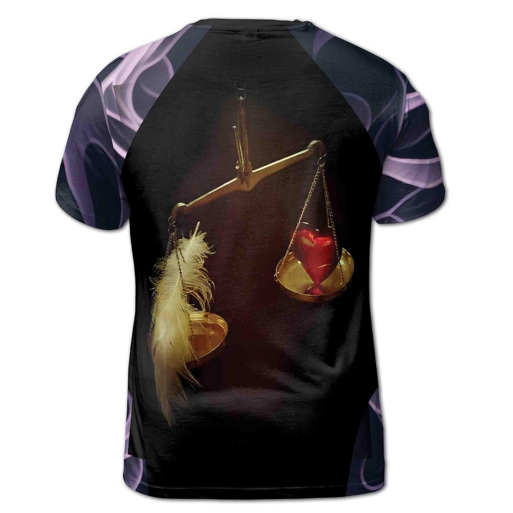 Ancient Egypt Anubis God Grunge Men's 3D T-shirt S-5XL