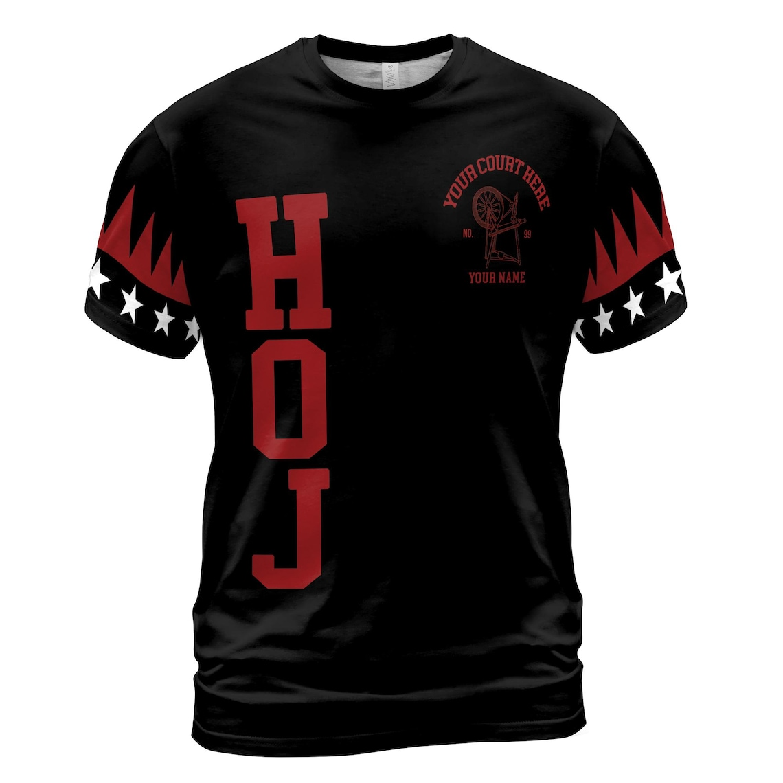 Customized Heroines of Jericho HOJ Sisterhood Men's 3D T-shirt S-5XL