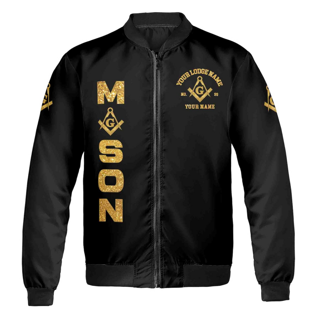 Personalized Freemason Prince Hall Custom Bomber Jacket (S-5XL)