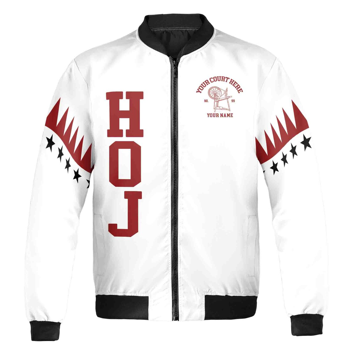 Personalized Heroines of Jericho HOJ Sisterhood Bomber Jacket (S-5XL)