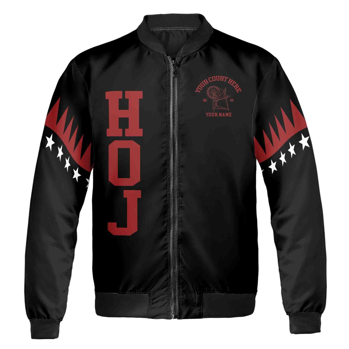 Personalized Heroines of Jericho HOJ Sisterhood Bomber Jacket (S-5XL)