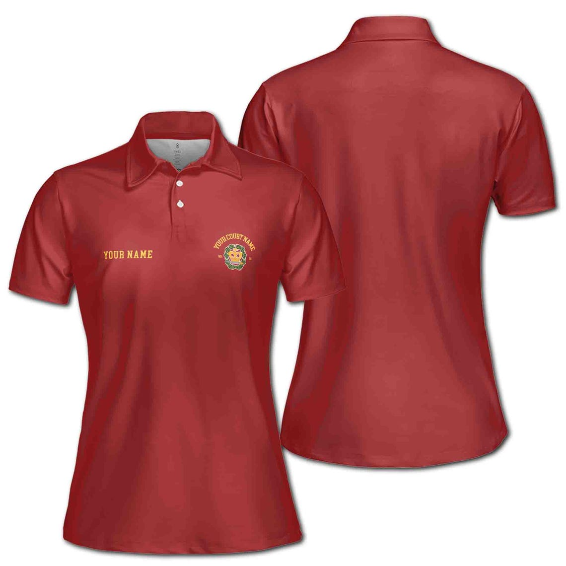 Customized Order of the Amaranth Mason Women's Polo Shirt (S-5XL)