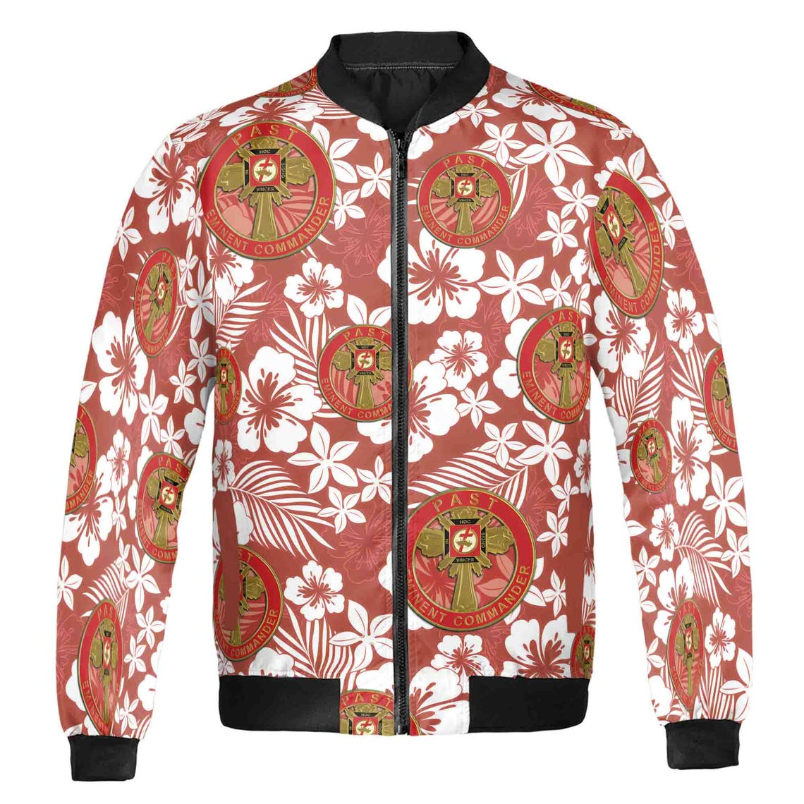 Custom York Rite Past Eminent Commander Masonry Bomber Jacket (S-5XL)