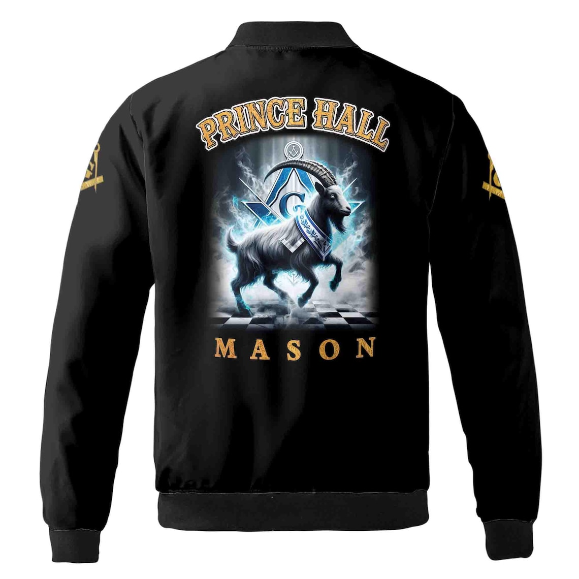 Personalized Freemason Prince Hall Custom Bomber Jacket (S-5XL)