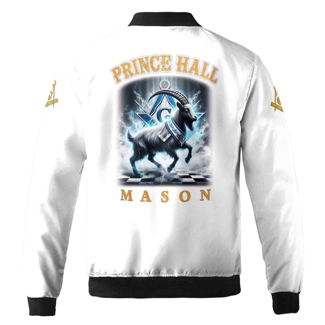 Personalized Freemason Prince Hall Custom Bomber Jacket (S-5XL)