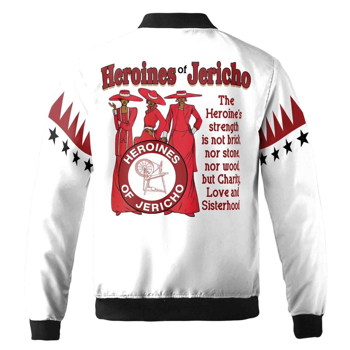 Personalized Heroines of Jericho HOJ Sisterhood Bomber Jacket (S-5XL)