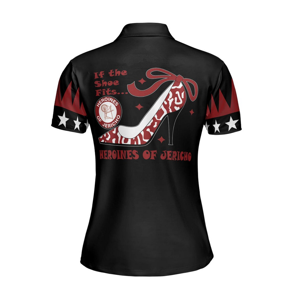 Customized Heroines of Jericho HOJ Sisterhood Women's Polo Shirt (S-5XL)