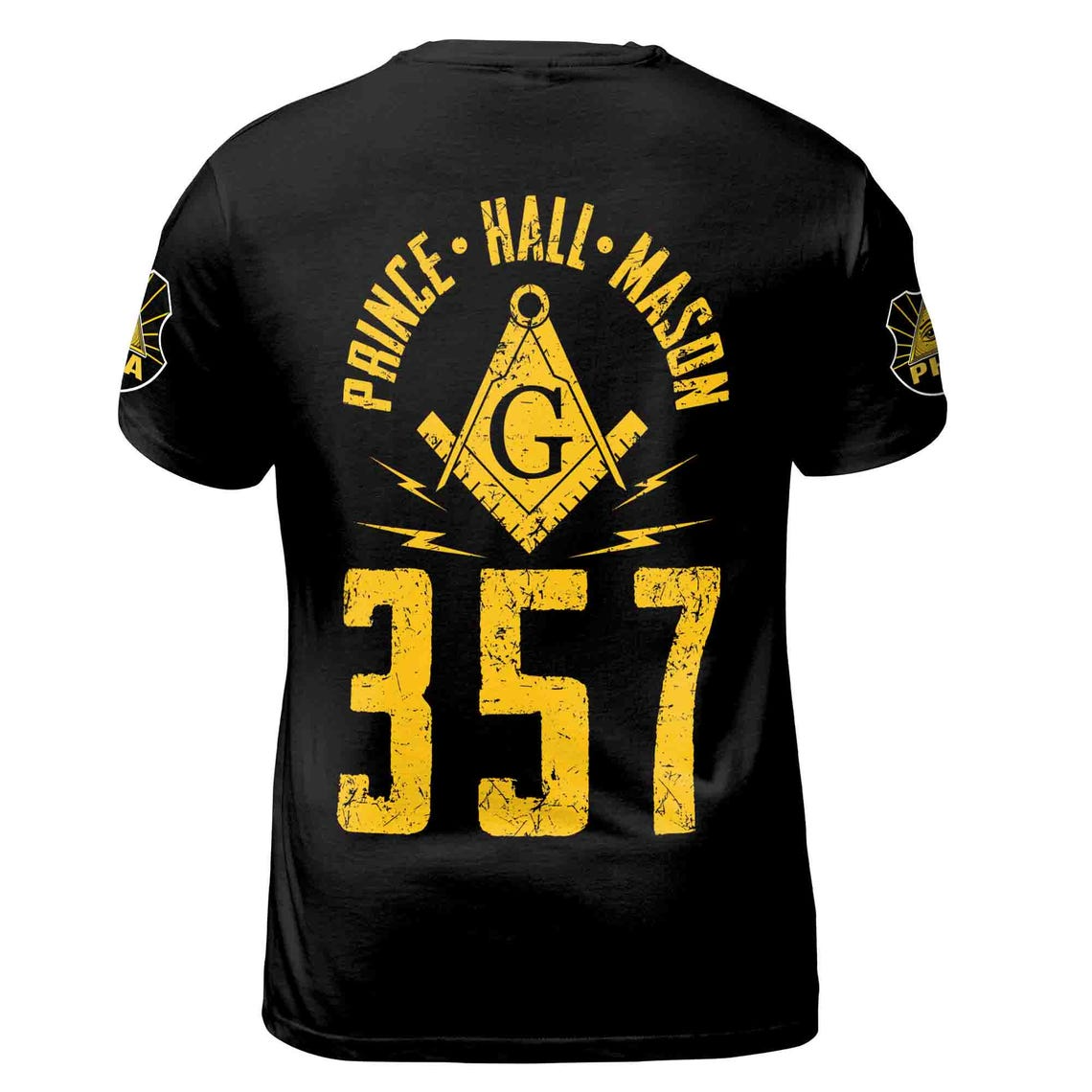 Personalized Light From East Prince Hall Mason 357 3D T-shirt (S-5XL)