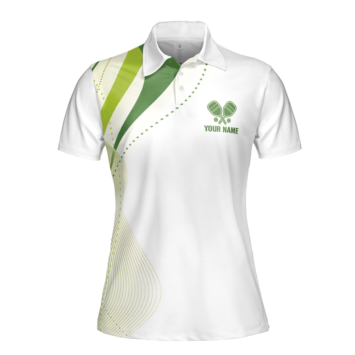 Custom Name Pickleball Is My Favourite Game Women's Polo Shirt (S-5XL)