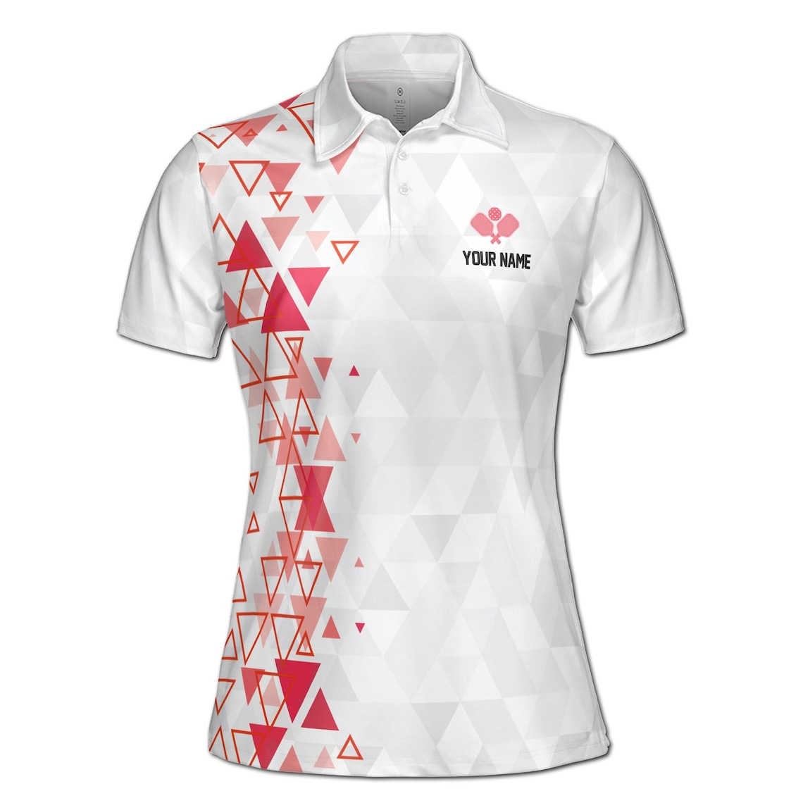 Customized Queen Of The Pickle Ball Court Women's Polo Shirt (S-5XL)
