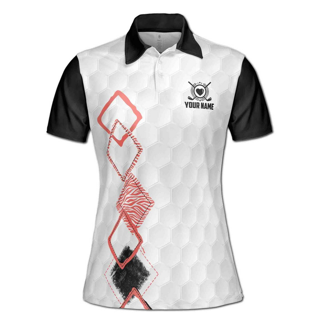 Custom Name I'm Not Swearing Flamingo Golf Women Polo Shirt (S-5XL)
