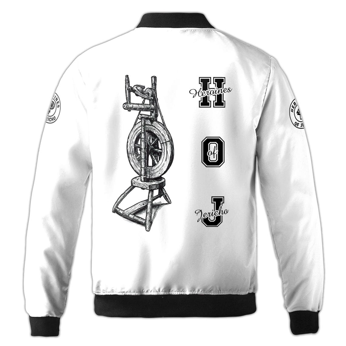 Personalized Retro HOJ Sistar Heroine Of Jericho Bomber Jacket (S-5XL)