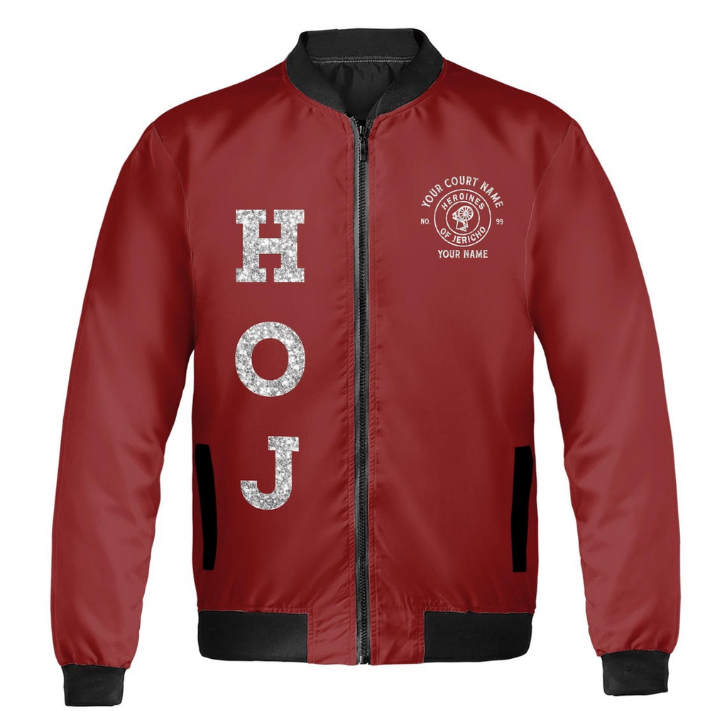 Custom Name Heroines of Jericho HOJ Bomber Jacket (S-5XL)