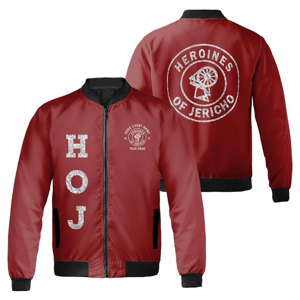 Custom Name Heroines of Jericho HOJ Bomber Jacket (S-5XL)