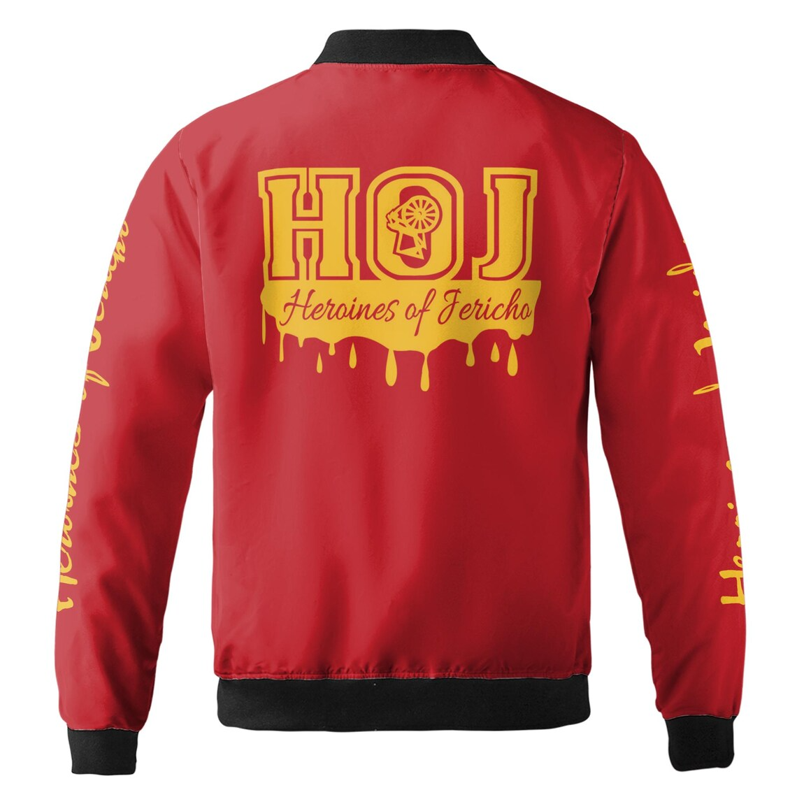 Custom Name Heroines Of Jericho 1874 HOJ Bomber Jacket (S-5XL)