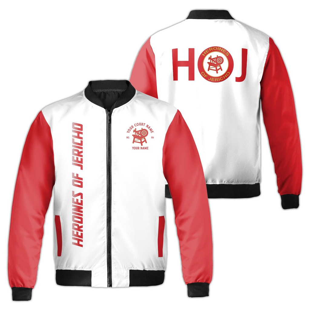 Customized Name Heroines of Jericho Bomber Jacket (S-5XL)