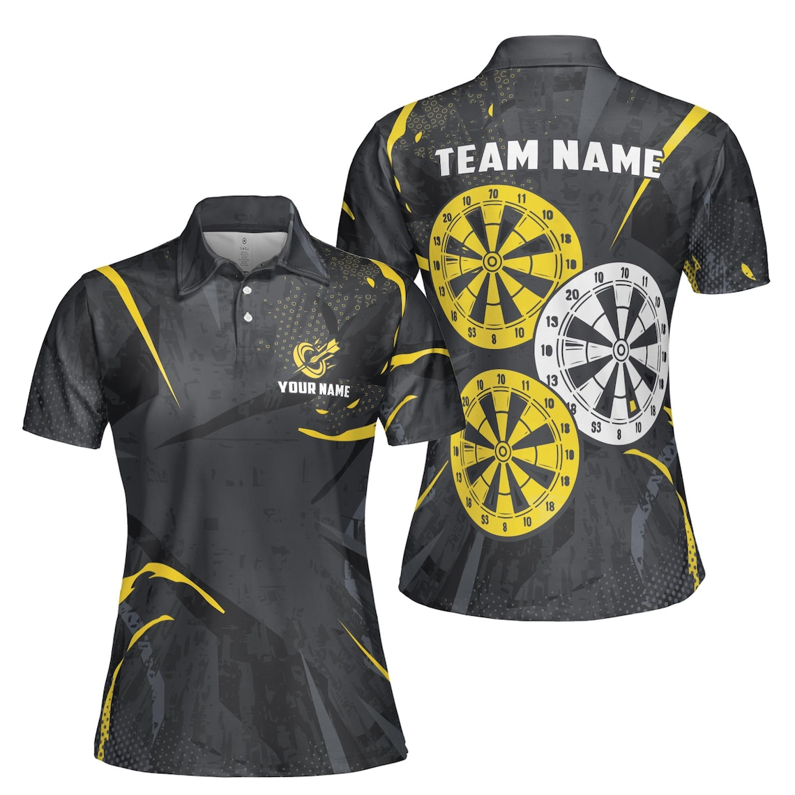 Custom Name Custom Choose Your Game Women's Polo Shirt (S-5XL)
