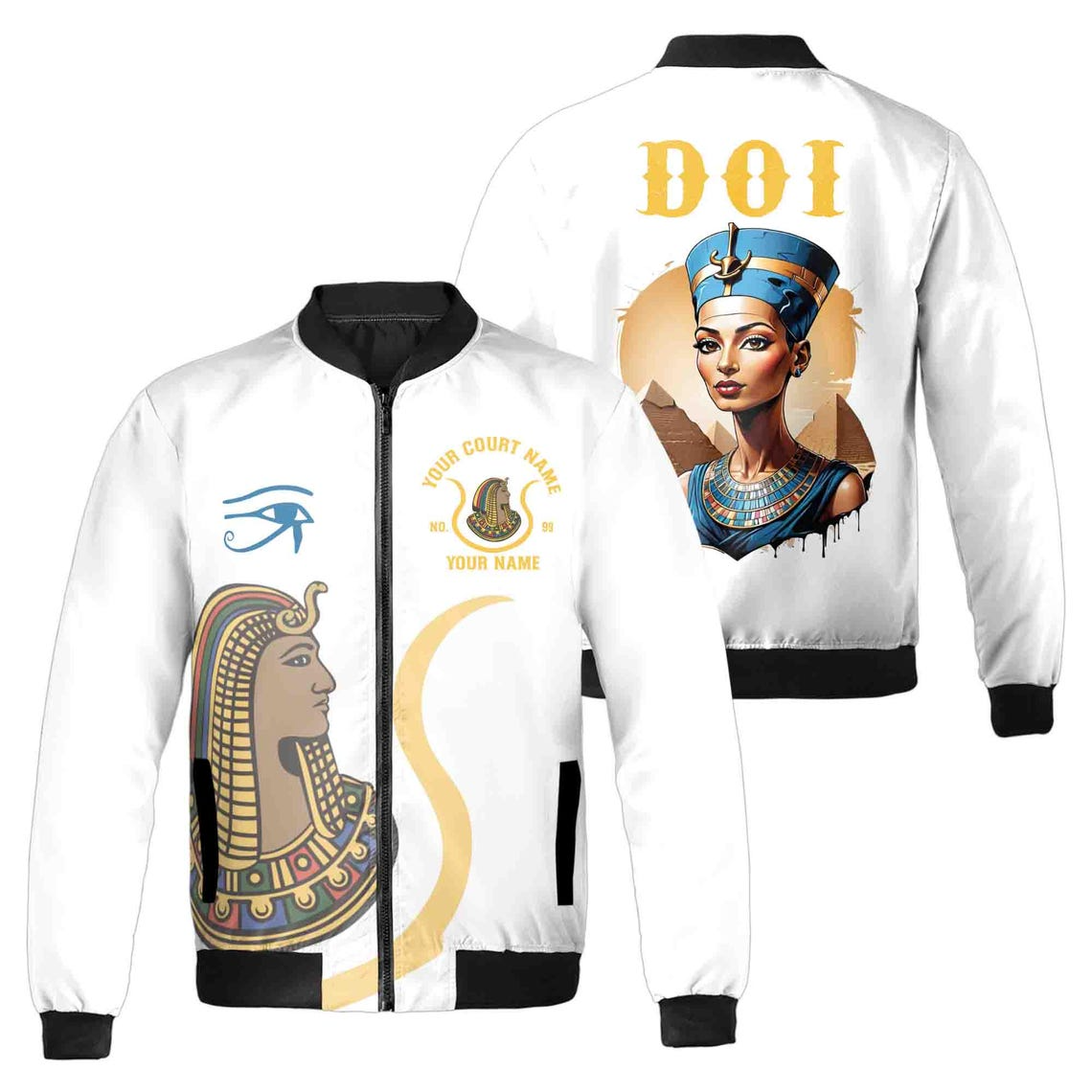 Customized Daughter of Isis DOI Pyramid Bomber Jacket (S-5XL)