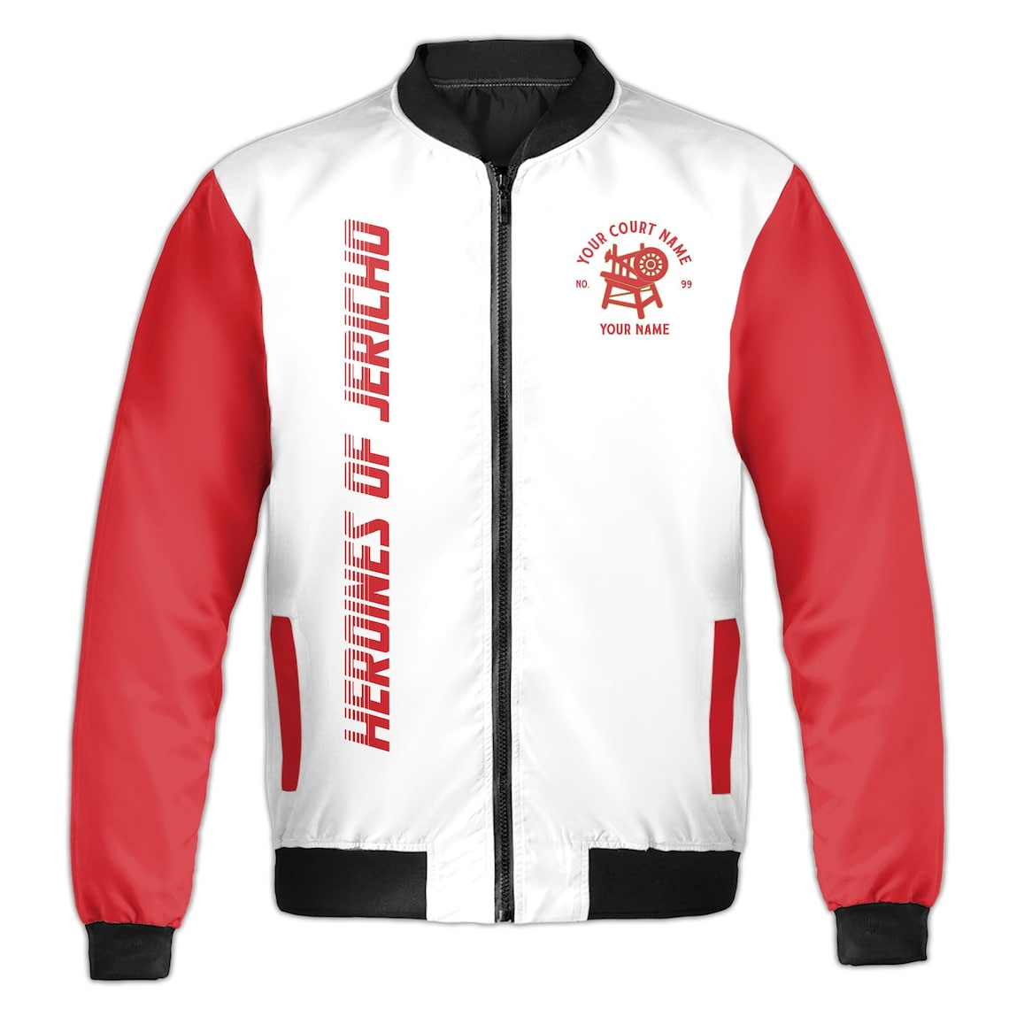 Customized Name Heroines of Jericho Bomber Jacket (S-5XL)