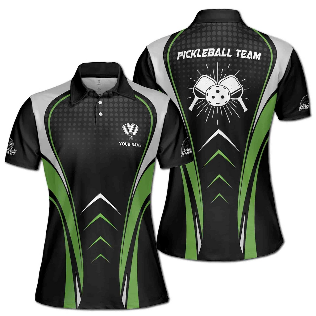 Personalized Pickleball Team Women's Polo Shirt (S-5XL)