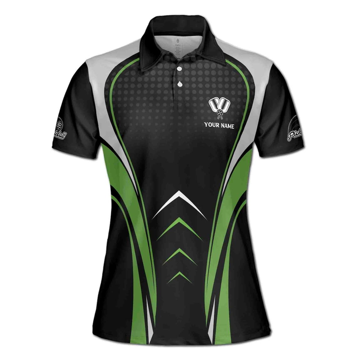 Personalized Pickleball Team Women's Polo Shirt (S-5XL)