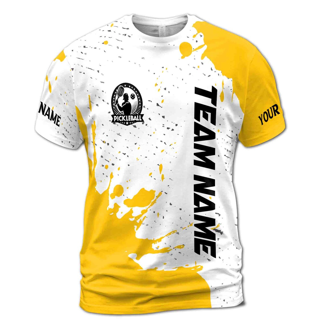 Personalized Name Team Always Pickleball Season Men's 3D T-shirt S-5XL
