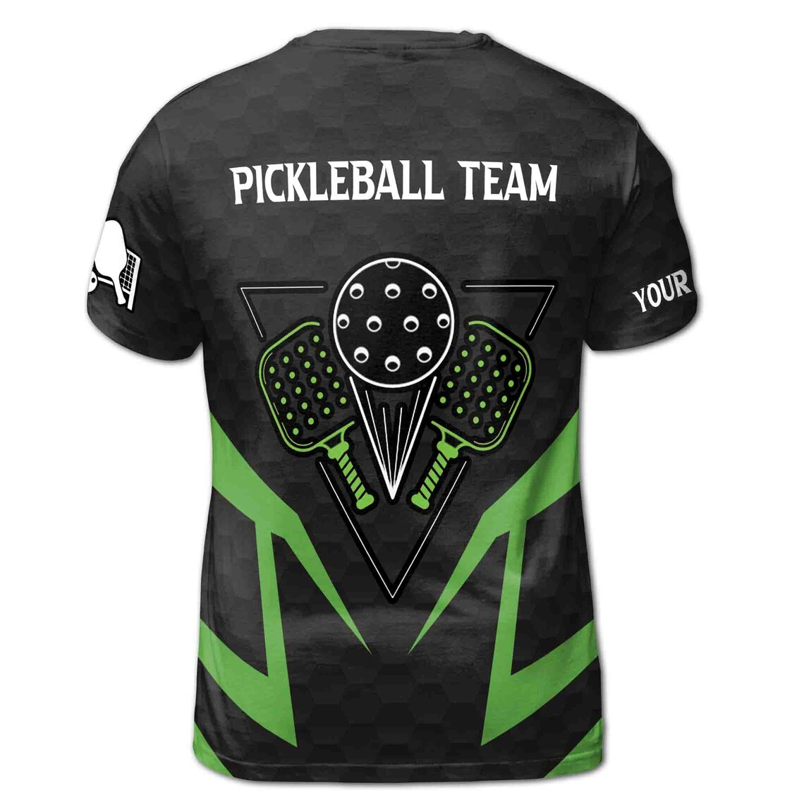 Customized Name Pickleball Team Men's 3D T-Shirt S-5XL