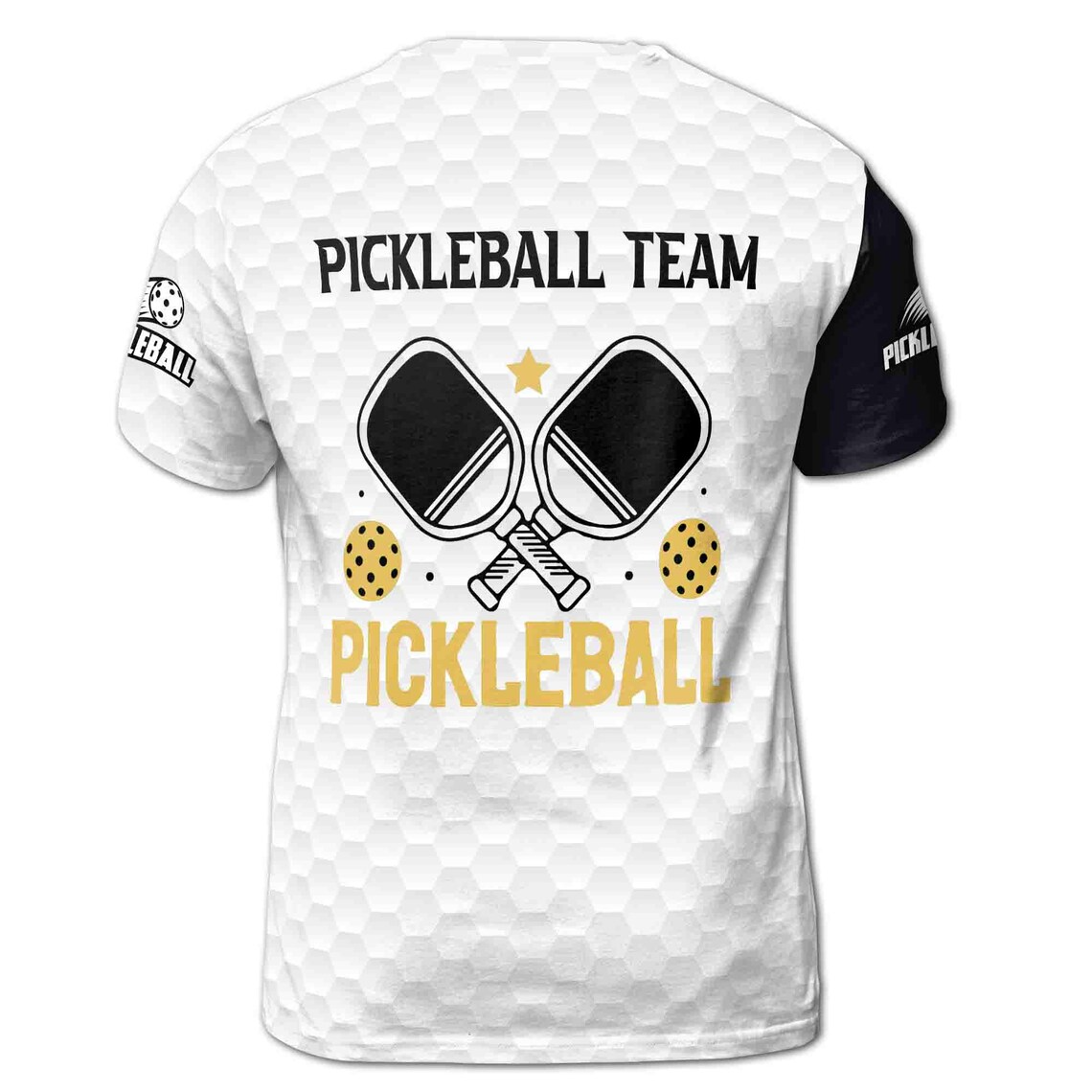 Customized Name Team Pickleball League Player Men's 3D T-Shirt S-5XL