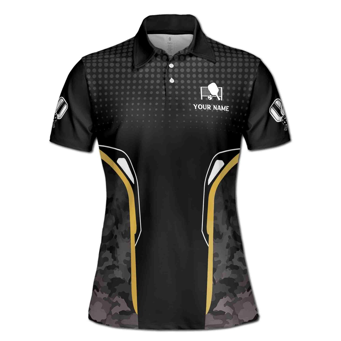 Custom Name Pickleball Dink Responsibly Don't Get Smash Women's Polo Shirt (S-5XL)