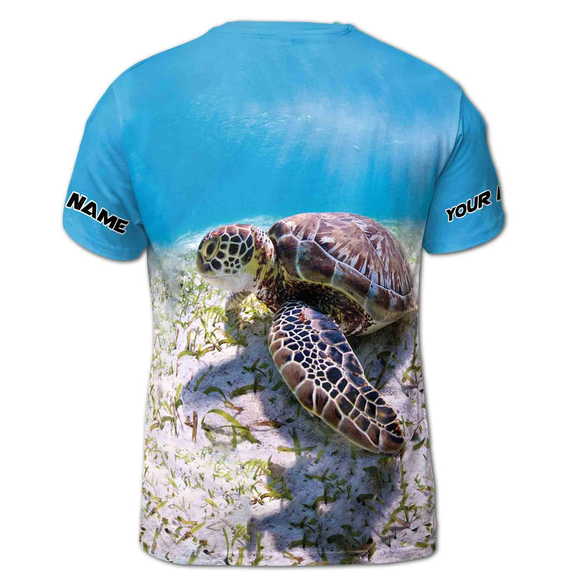Personalized Turtle Patriotic Belize Coat Of Arms Men's 3D T-shirt S-5XL