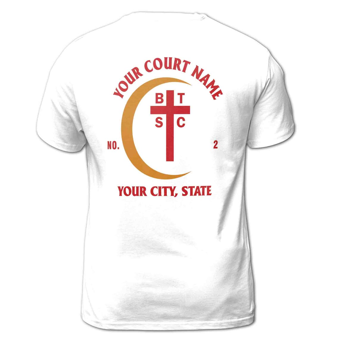 Personalized Council of Crusaders Masonic Unisex 3D T-shirt S-5XL