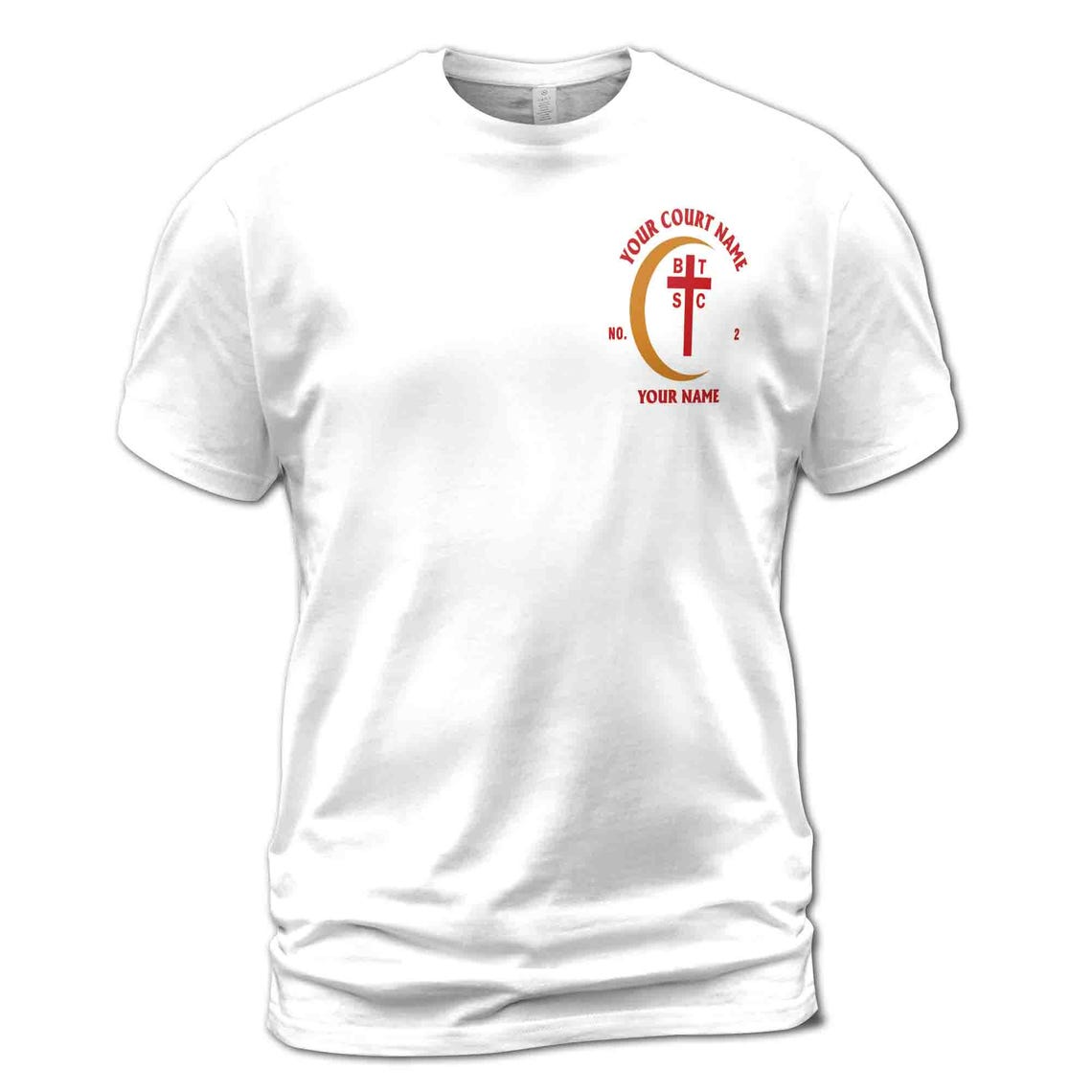 Personalized Council of Crusaders Masonic Unisex 3D T-shirt S-5XL