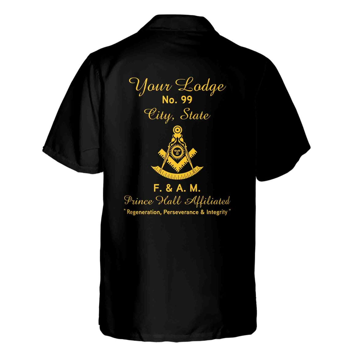 Personalized Past Master Mason Prince Hall Affiliated Hawaiian Shirts (S-5XL)