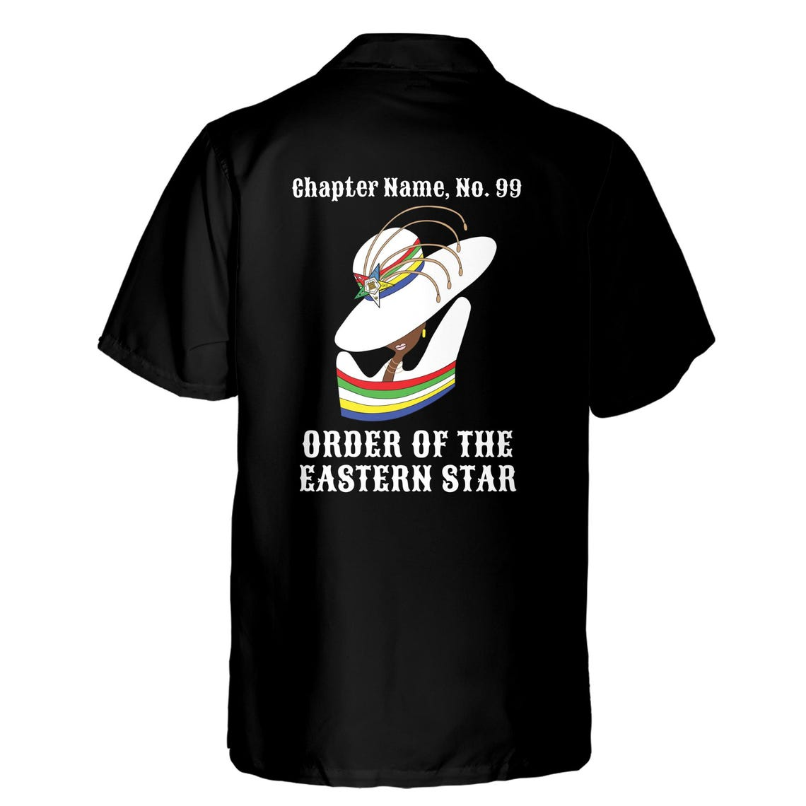 Personalized Order of The Eastern Star OES Custom Hawaiian Shirts (S-5XL)