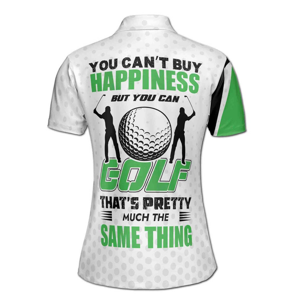 Custom Women's Golf Polo Shirt: Funny Golf Quote, Athletic Wear